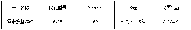 镀锌覆塑雷诺护垫规格